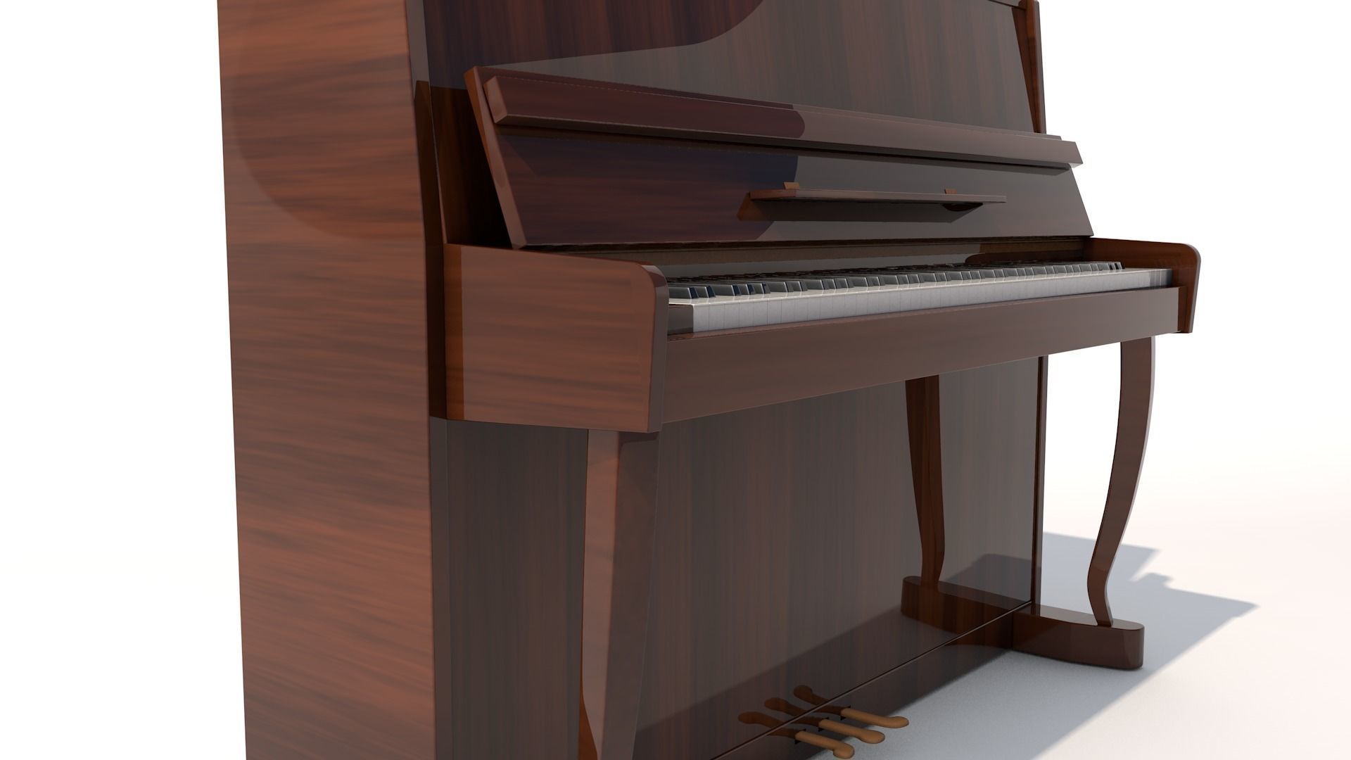 Piano 3D model_7