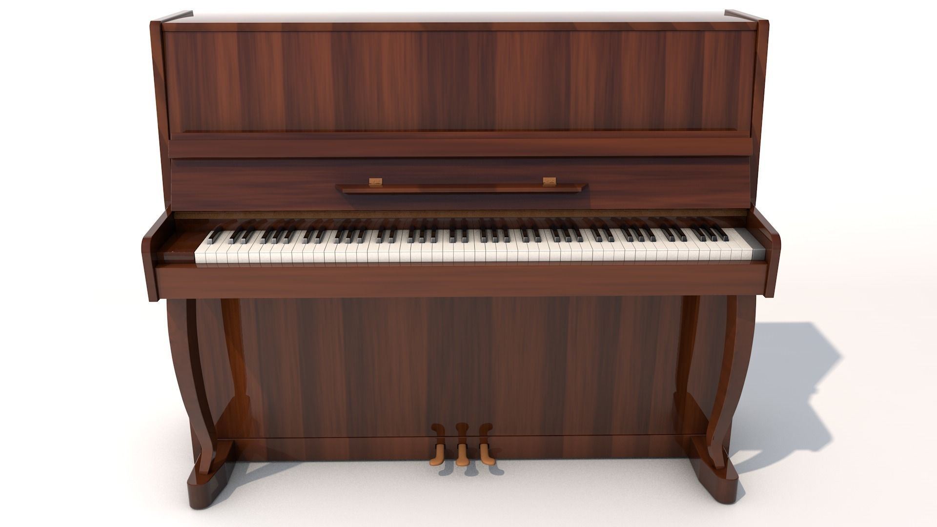 Piano 3D model_2