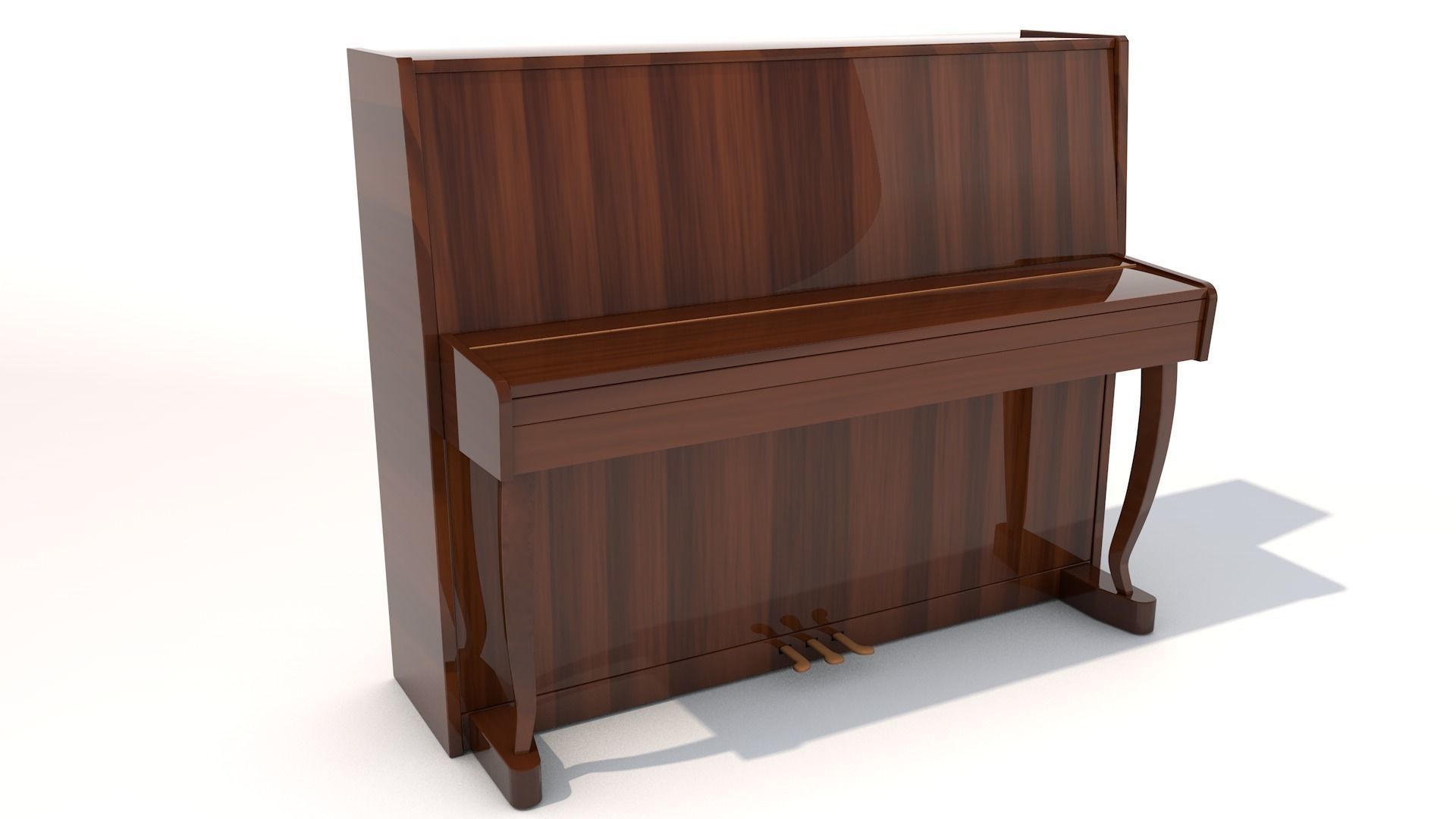 Piano 3D model_4