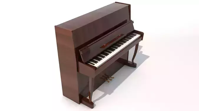 Piano 3D model Piano 3D model