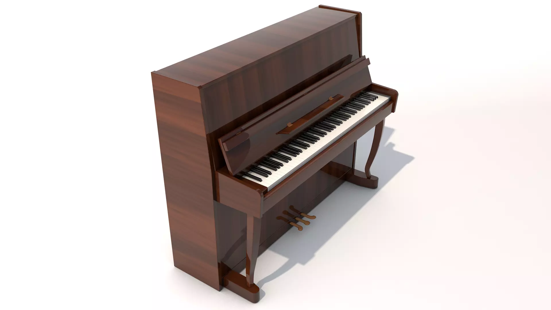 Piano 3D model_0