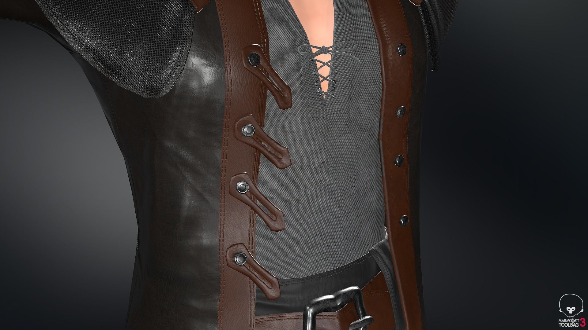 10 Male Outfit -Game Ready 3D Model Collection_34