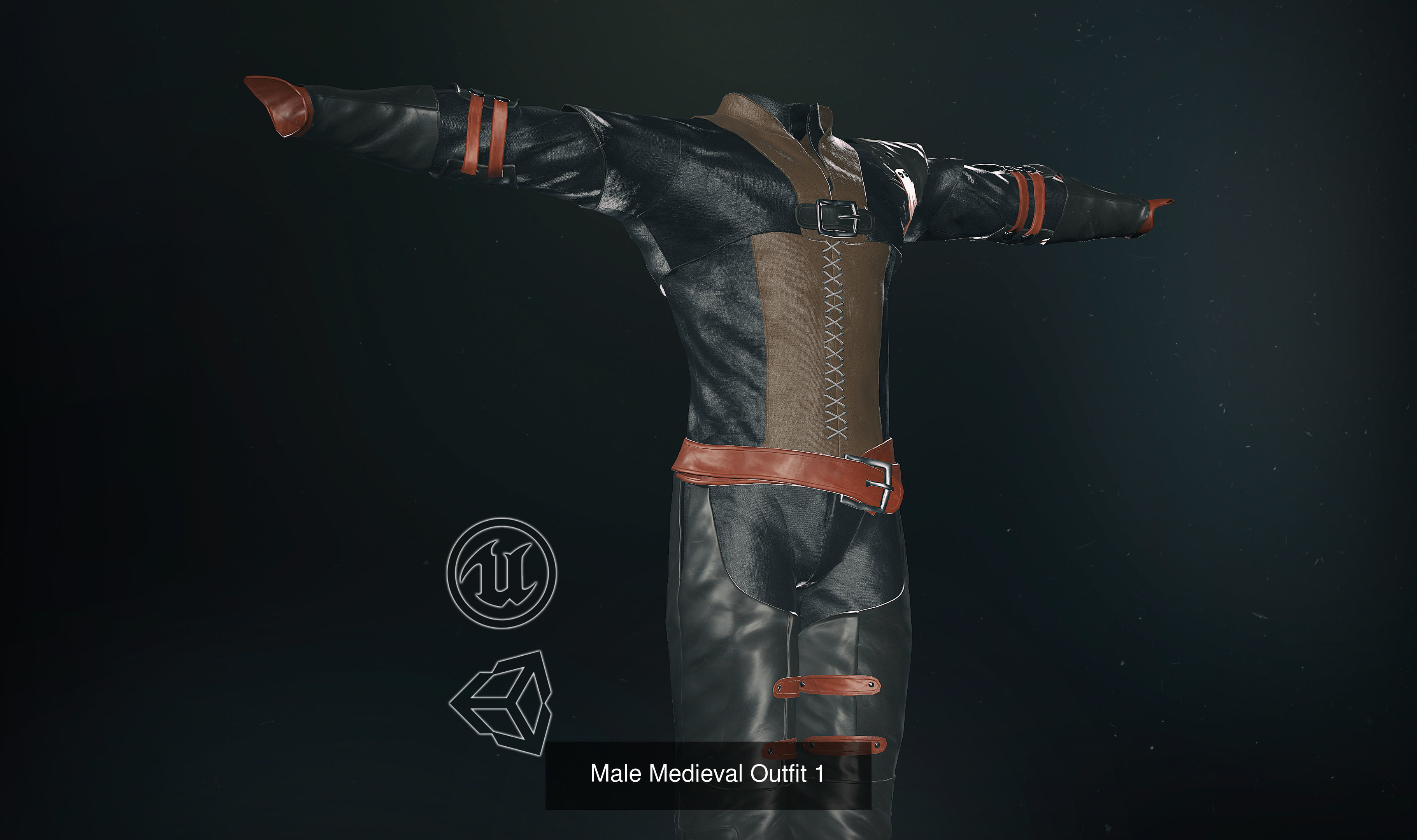 10 Male Outfit -Game Ready 3D Model Collection_13