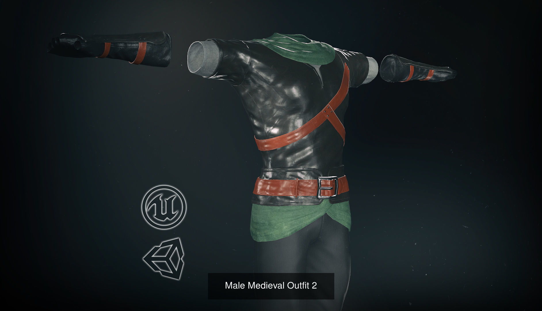 10 Male Outfit -Game Ready 3D Model Collection_19