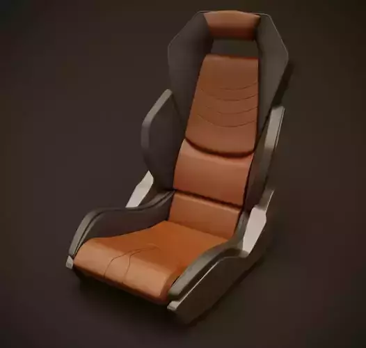 McClaren style seat 3D model
