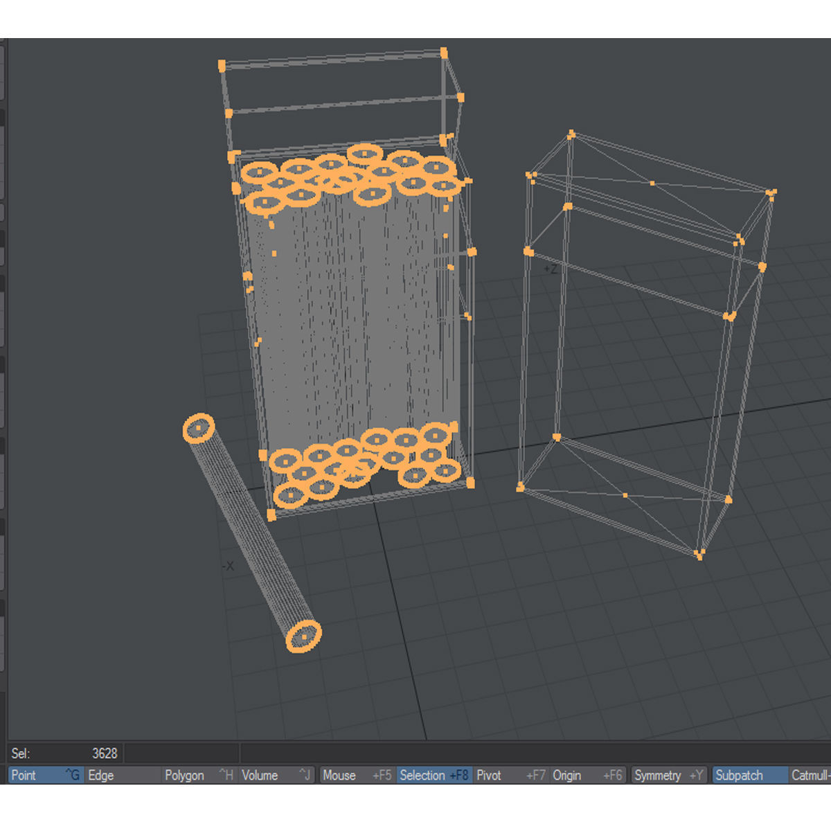 pack of cigarettes Low-poly 3D model_1