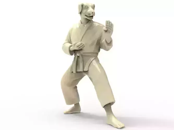 Dog Kokutsu Dachi Stance