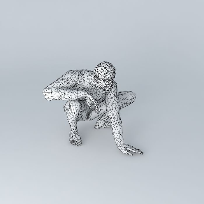Spiderman incomplete Free 3D model_3