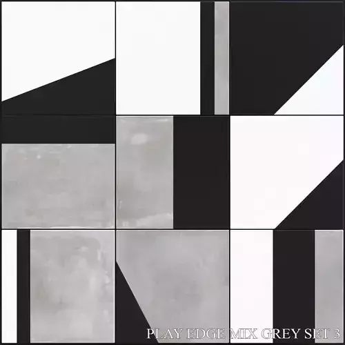 ABK Play Edge Mix Grey Set 3