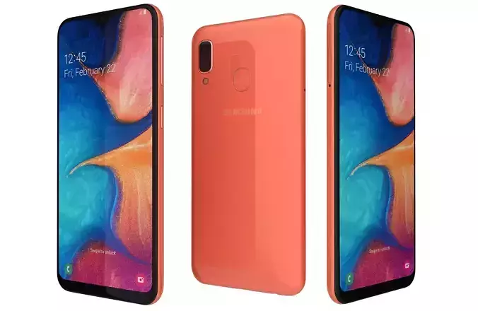 Samsung Galaxy A20e Coral