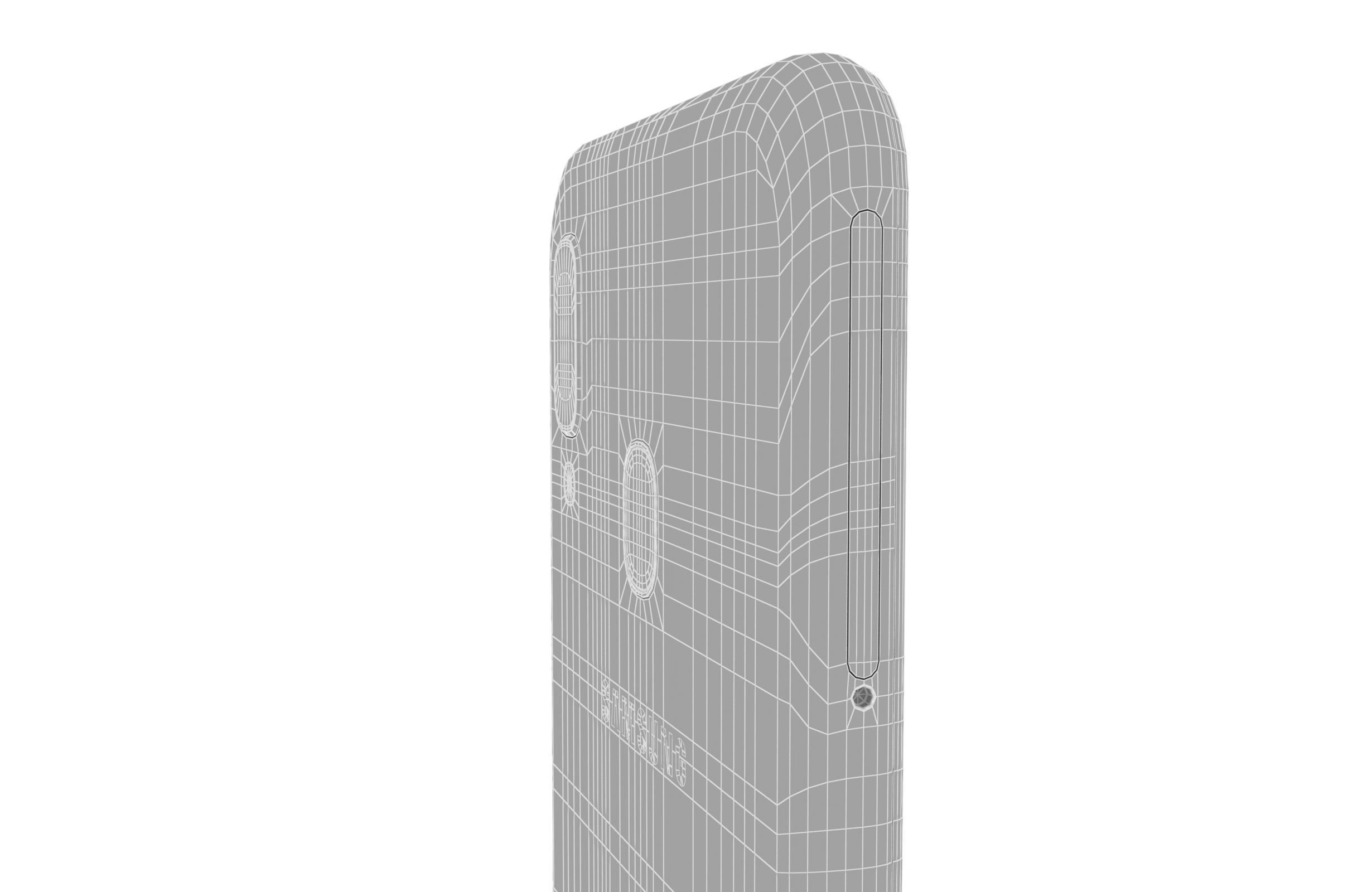 Samsung Galaxy A20e White 3D model_19