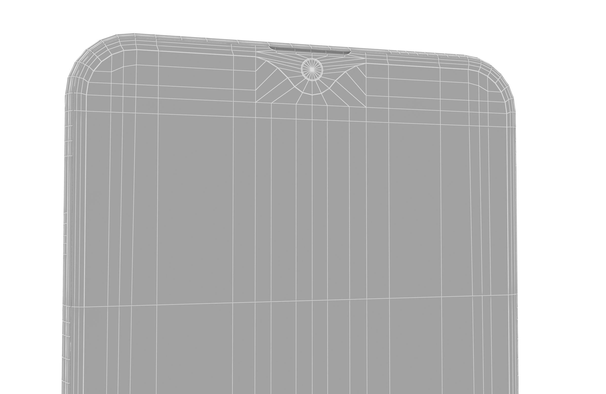 Samsung Galaxy A20e White 3D model_14