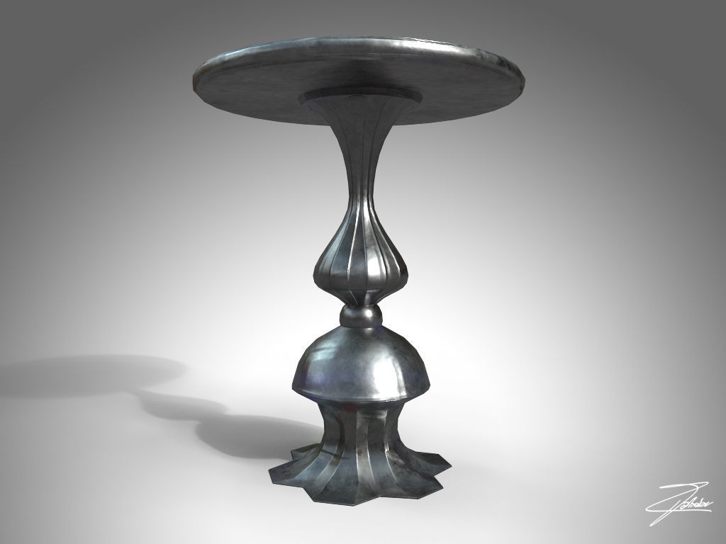 Table 14 VR ready Low-poly 3D model_1