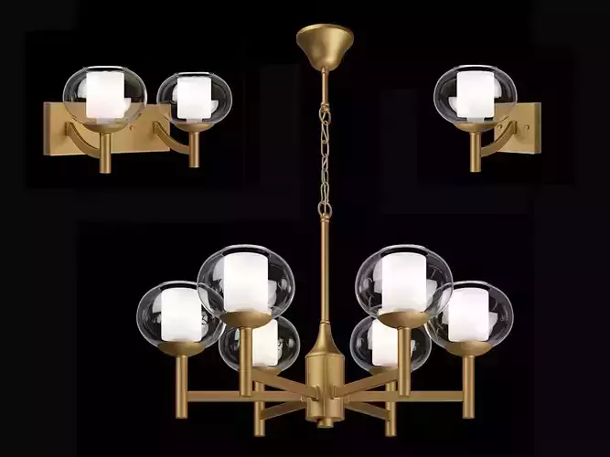 730 Fiamma Lightstar Collection of Modern Lamps 