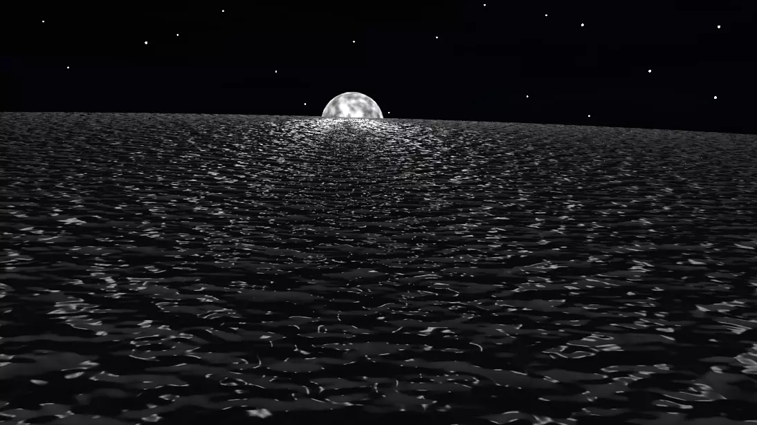 night scene beautiful moon Texture