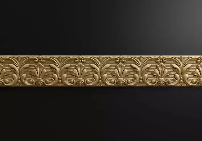 Carved molding  3D model