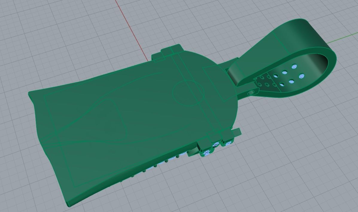 Jesus Head Pendant 3D print model_9