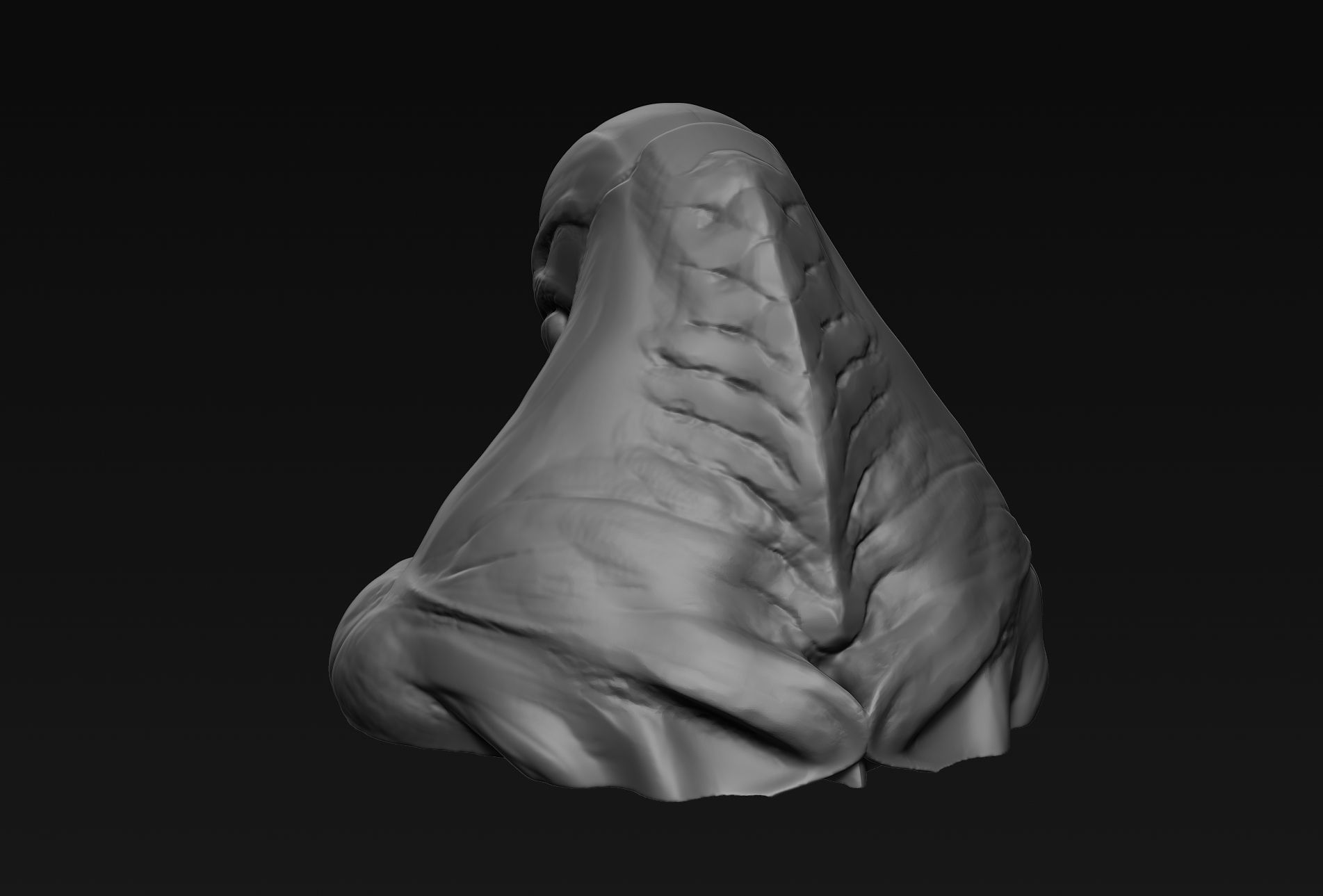 Demon Head 04 3D model_4