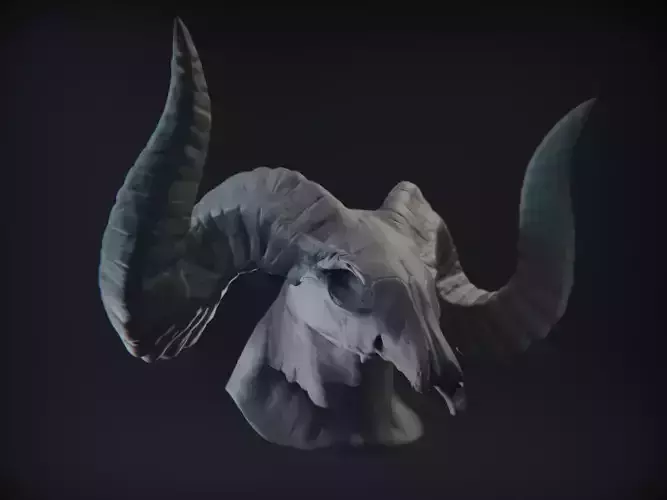 Demon Head 06 3D model