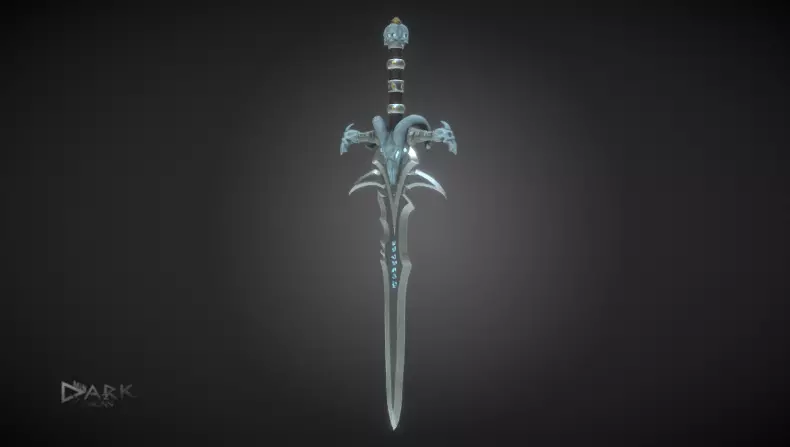 Frostmourne sword of lord 3D model