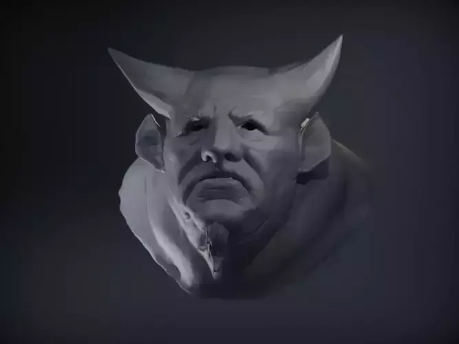 Demon Head 08 3D model