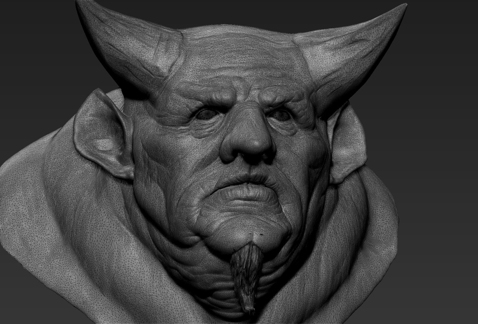 Demon Head 08 3D model_7