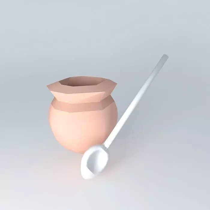 Bowl of Chimarrão Free 3D model