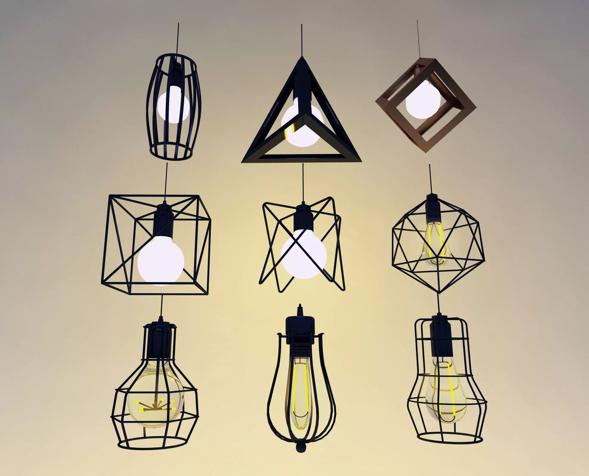 FURNITURE LIGHT 9 MODEL 3D model