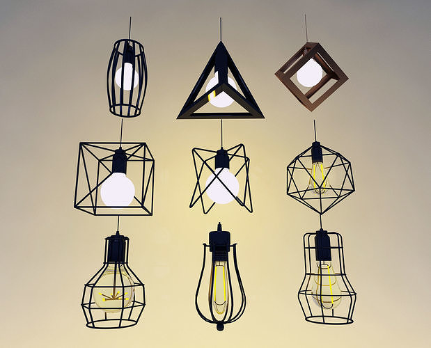 FURNITURE LIGHT 9 MODEL 3D model