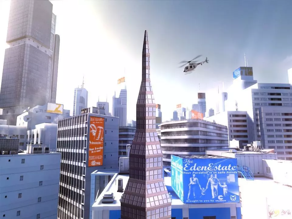 Triangles tower 3D print model_0