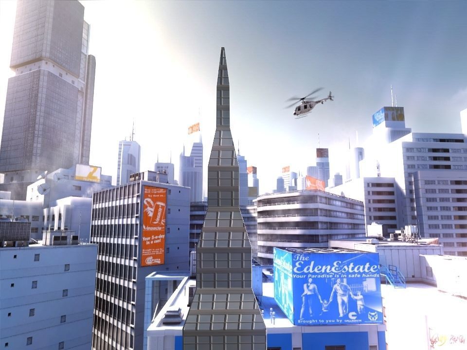 Triangles tower 3D print model_4