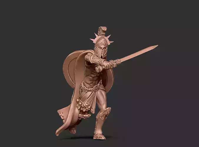 Greek - Deimos 35mm scale 3D print model