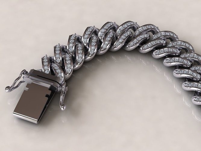 Chain Bracelets 16 Hollow Version 3D print model