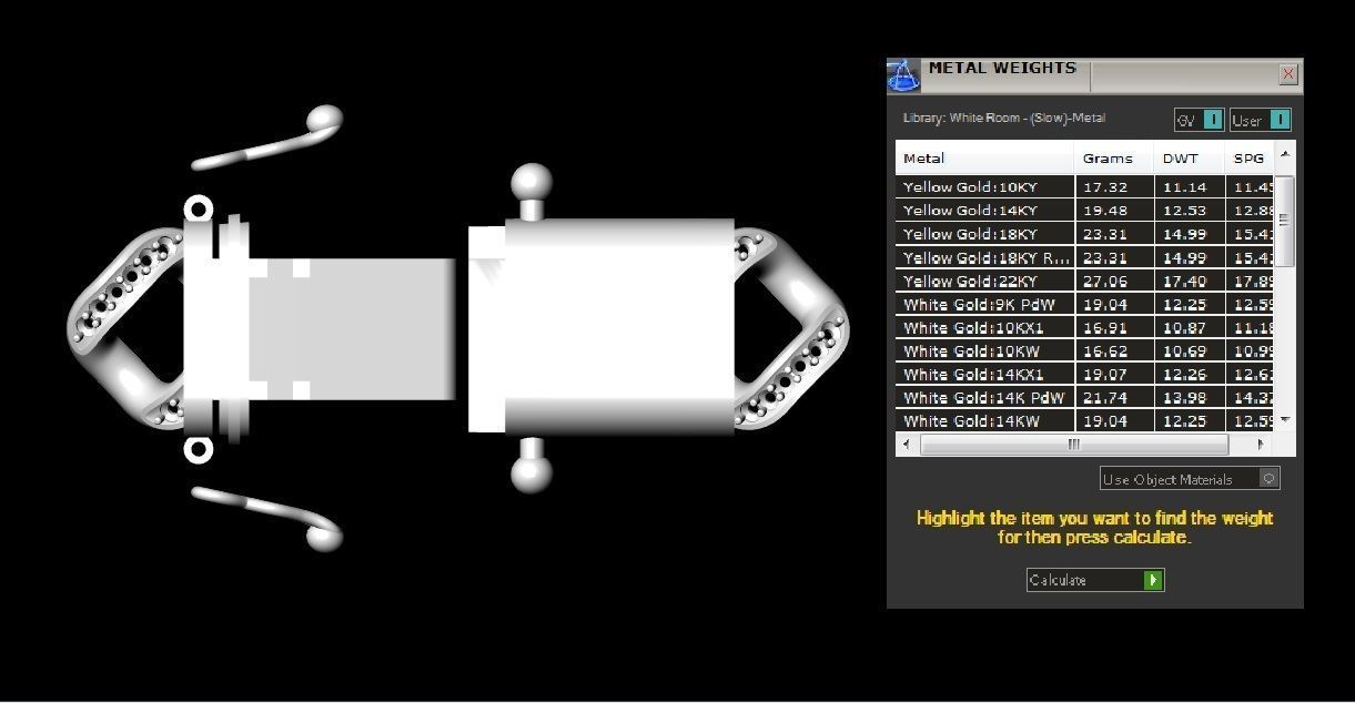 Chain Bracelets 16 Hollow Version 3D print model_13