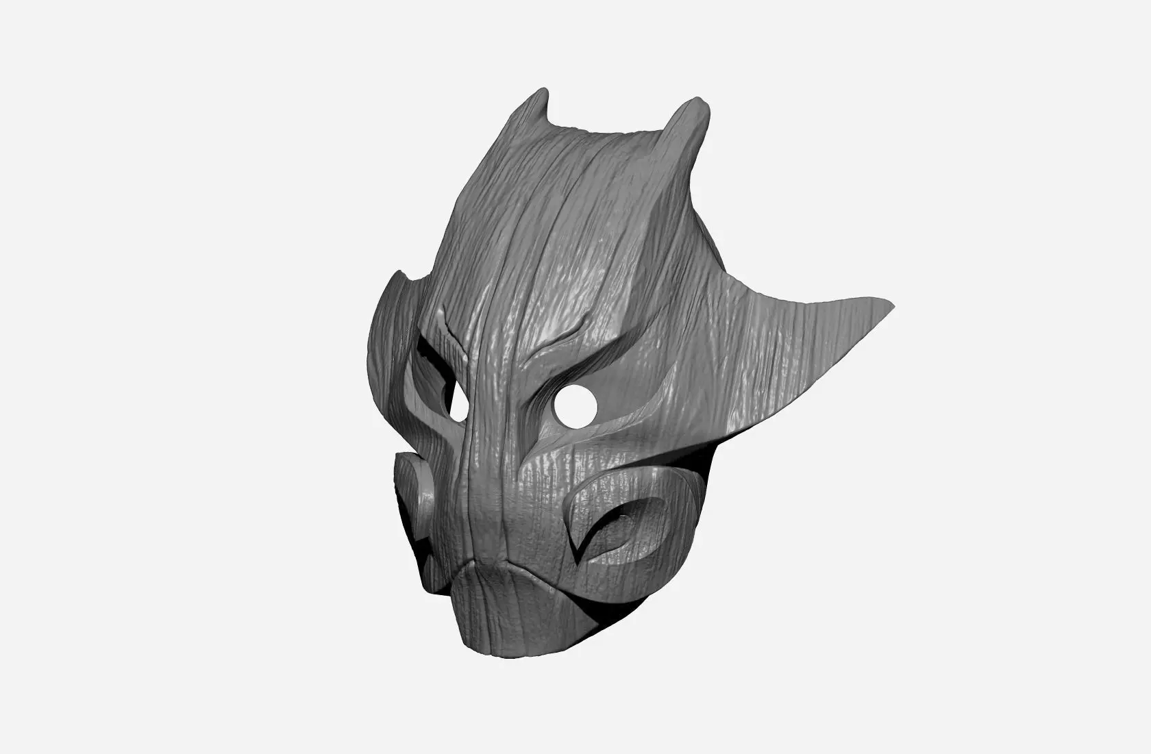 Juggernaut Boar tree mask Free 3D print model_0