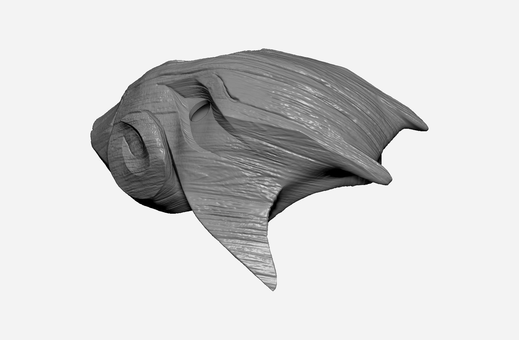 Juggernaut Boar tree mask Free 3D print model_9