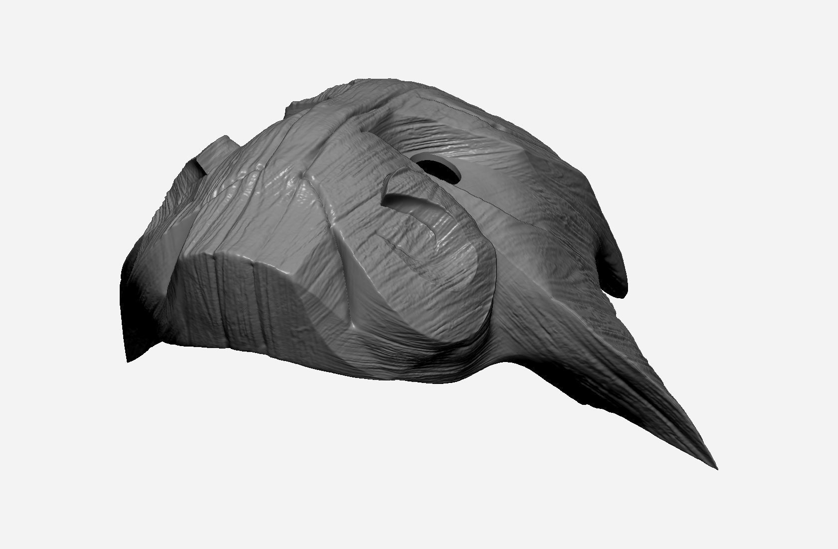 Juggernaut Boar tree mask Free 3D print model_13