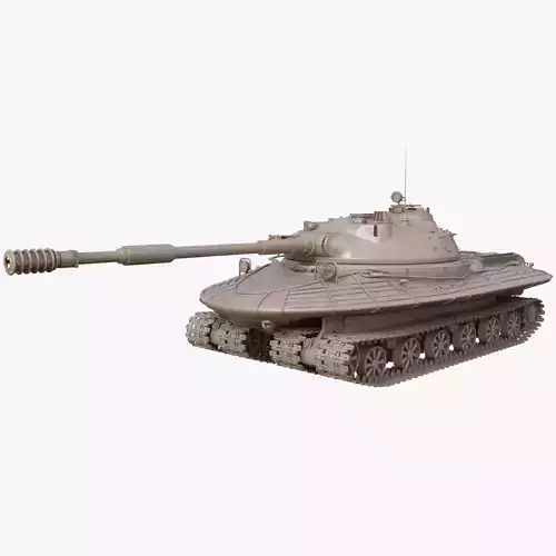 Tank Object 279 Soviet Clay Mental Ray  3D model