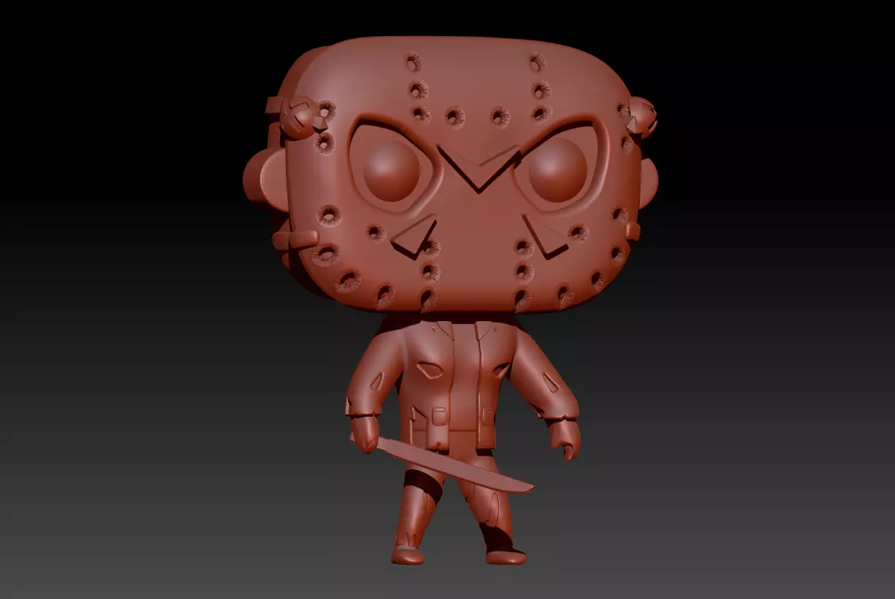 JASON FUNKO POP 3D print model_0