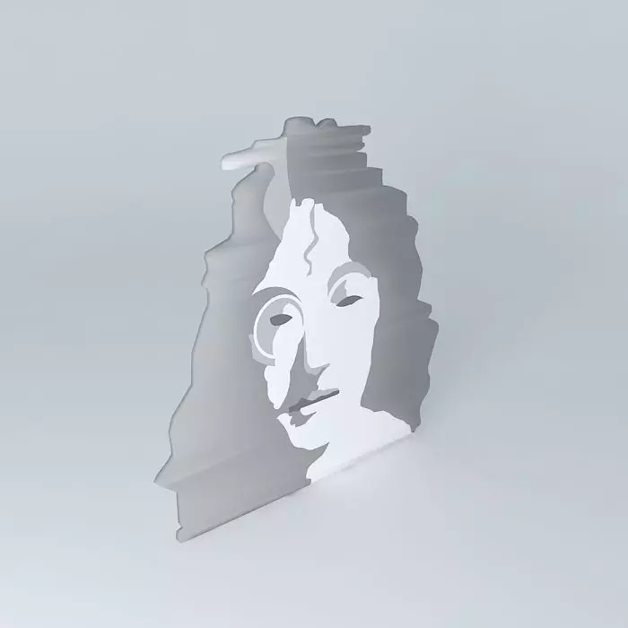 John Lennon Free 3D model