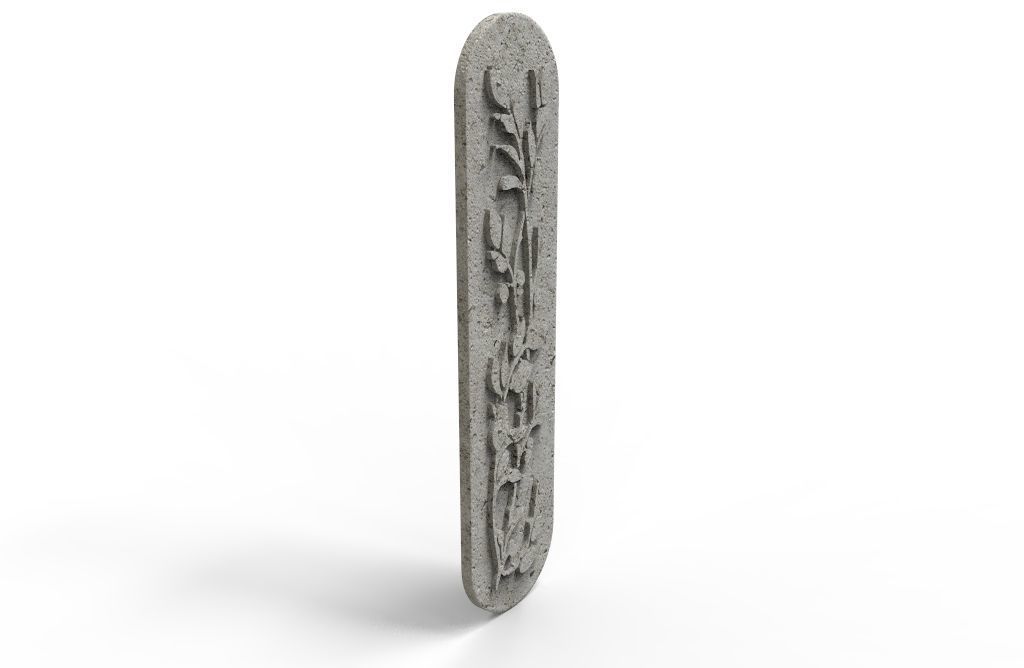 Decorative panel 3D print model_1