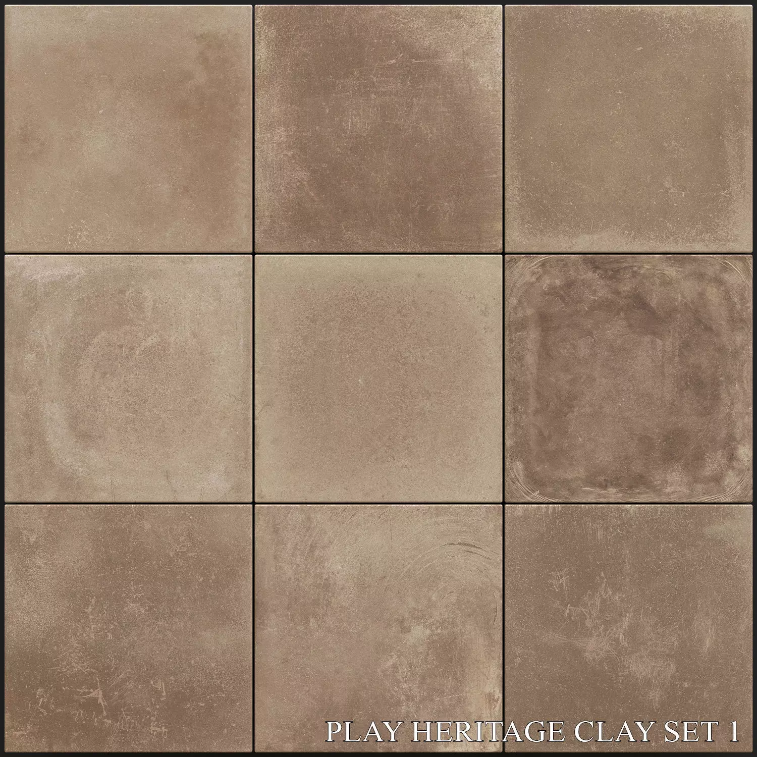 ABK Play Heritage Clay Set 1 3D model_0