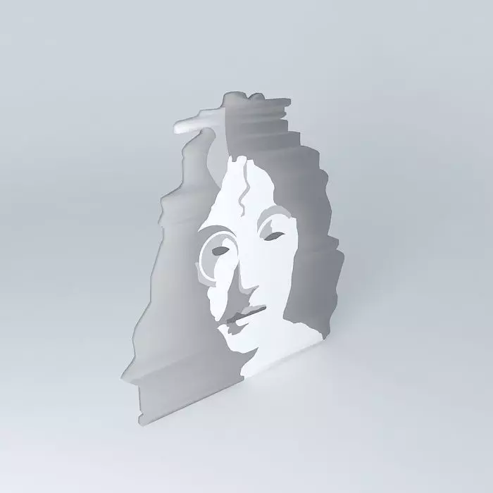 John Lennon Free 3D model