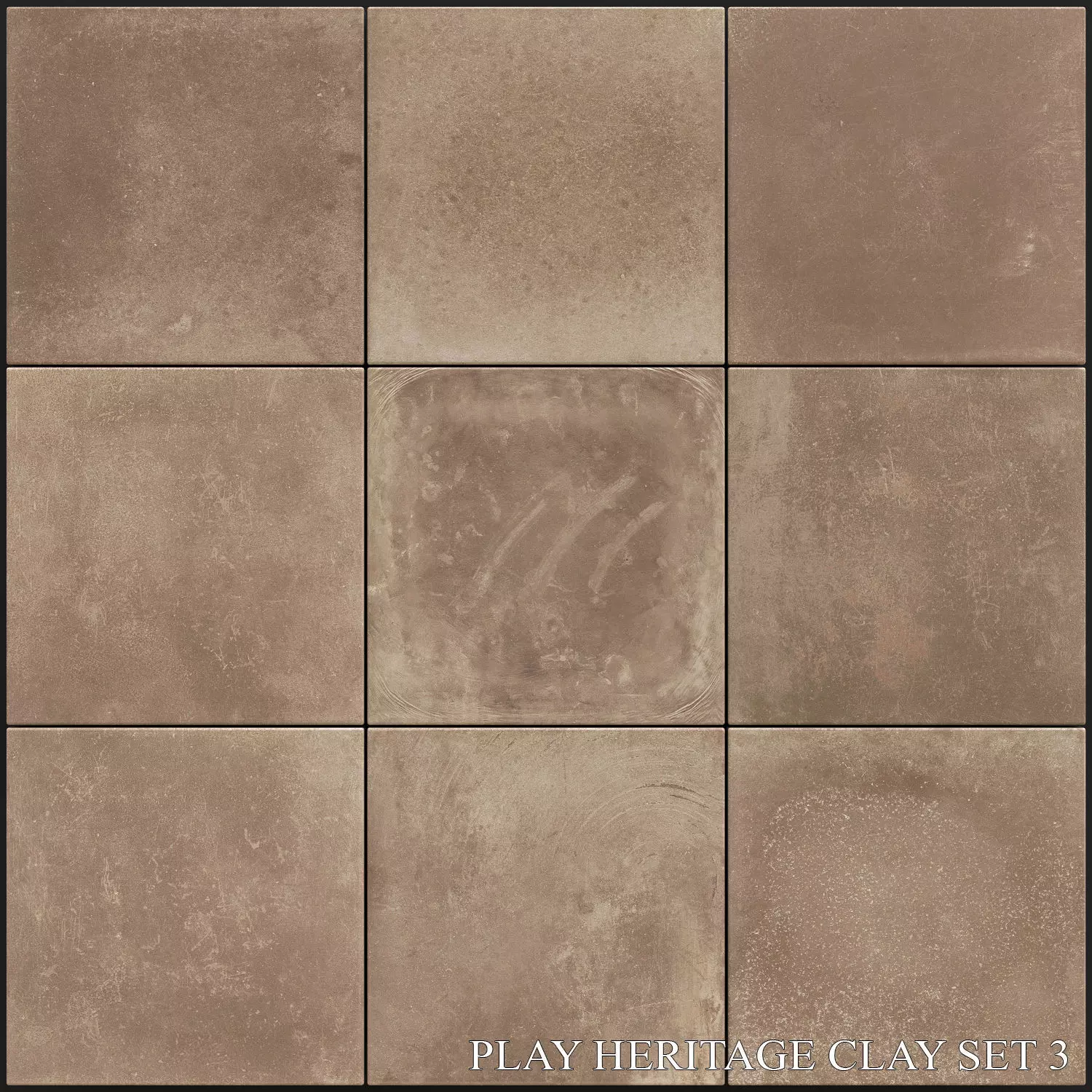 ABK Play Heritage Clay Set 3 3D model_0