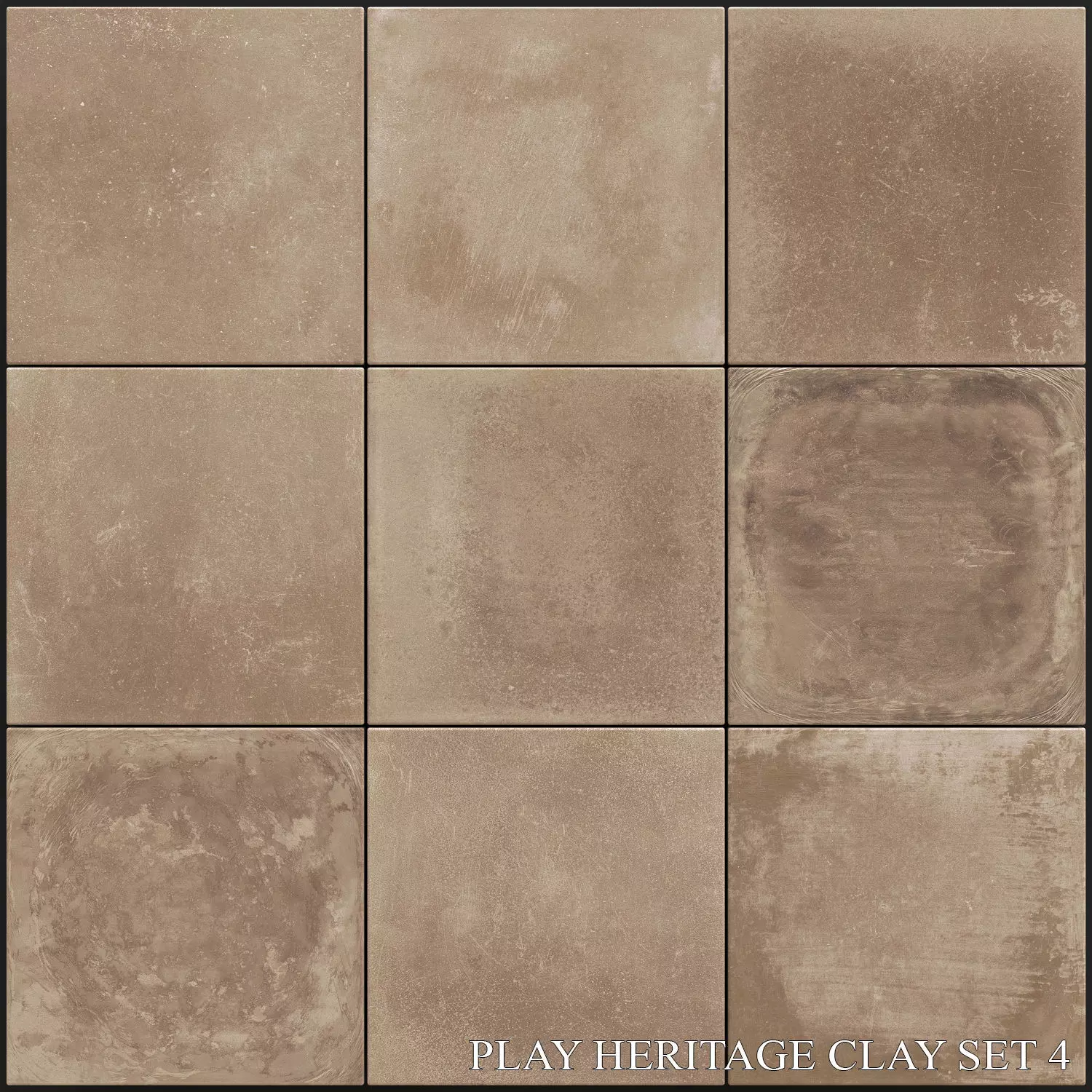 ABK Play Heritage Clay Set 4 3D model_0