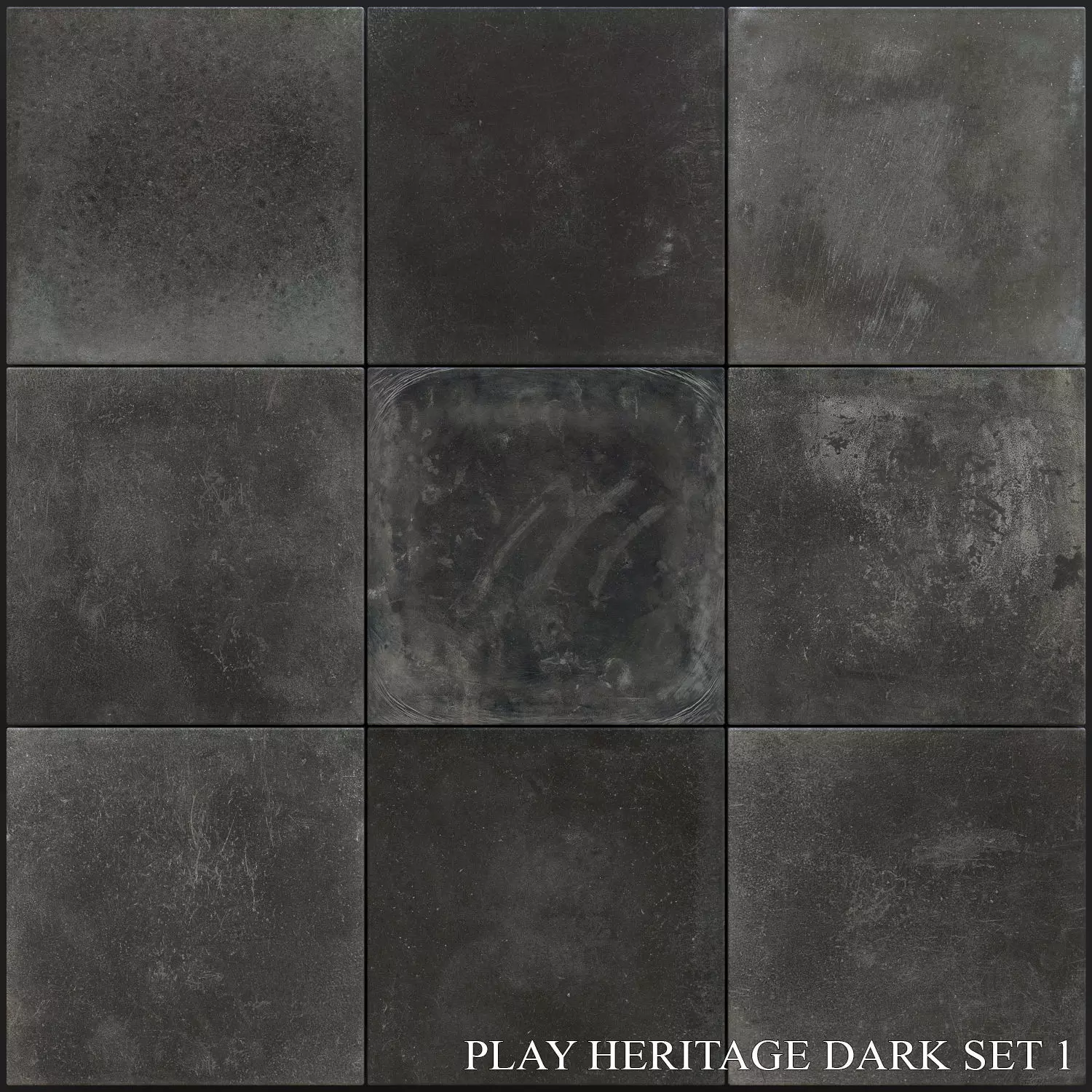 ABK Play Heritage Dark Set 1 3D model_0