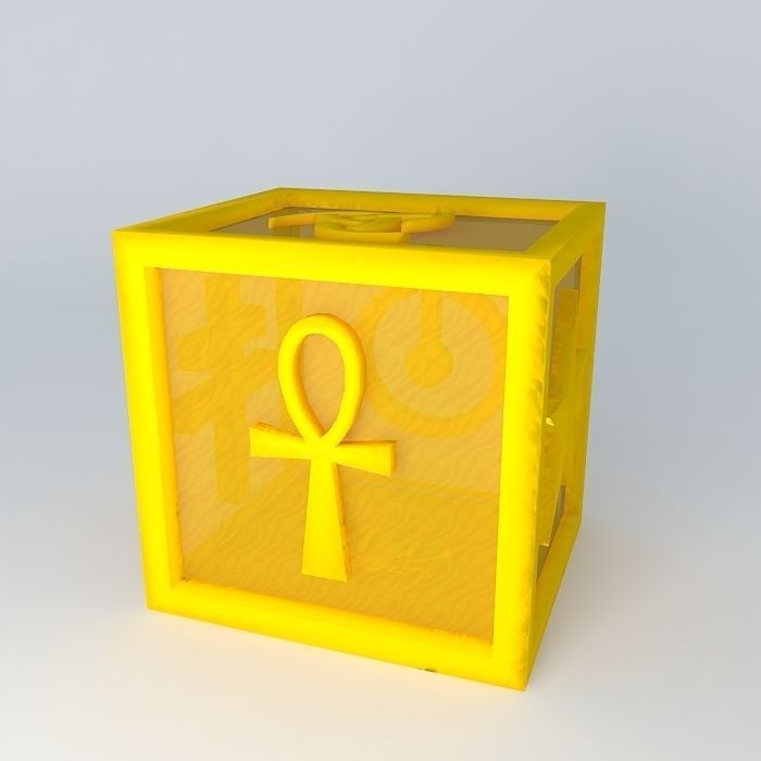 cube symbols Free 3D model_1
