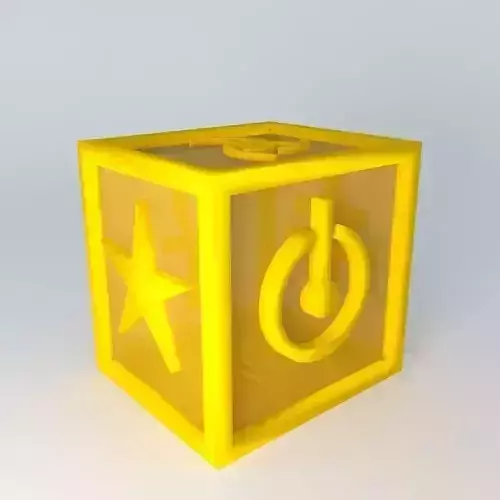 cube symbols Free 3D model