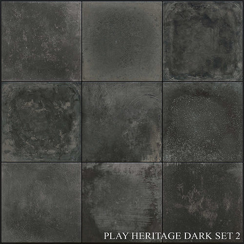 ABK Play Heritage Dark Set 2 3D model