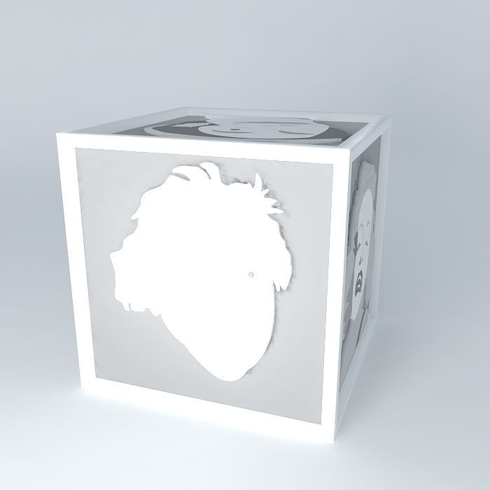 celebrity cube Free 3D model_1